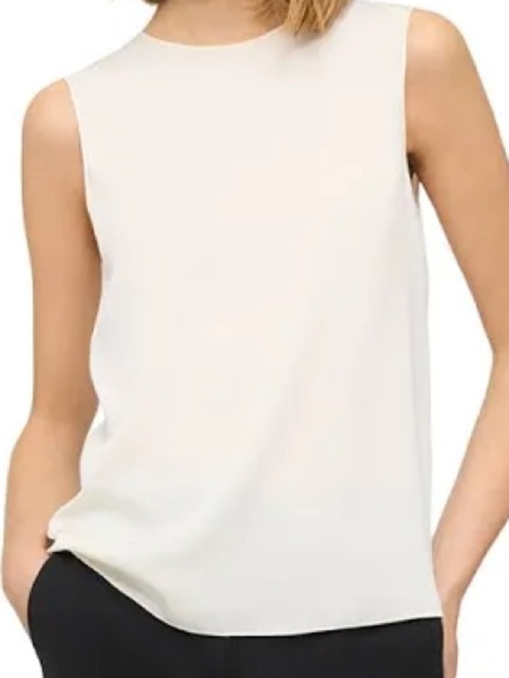 Woman’s XLSleeveless Cream blouse